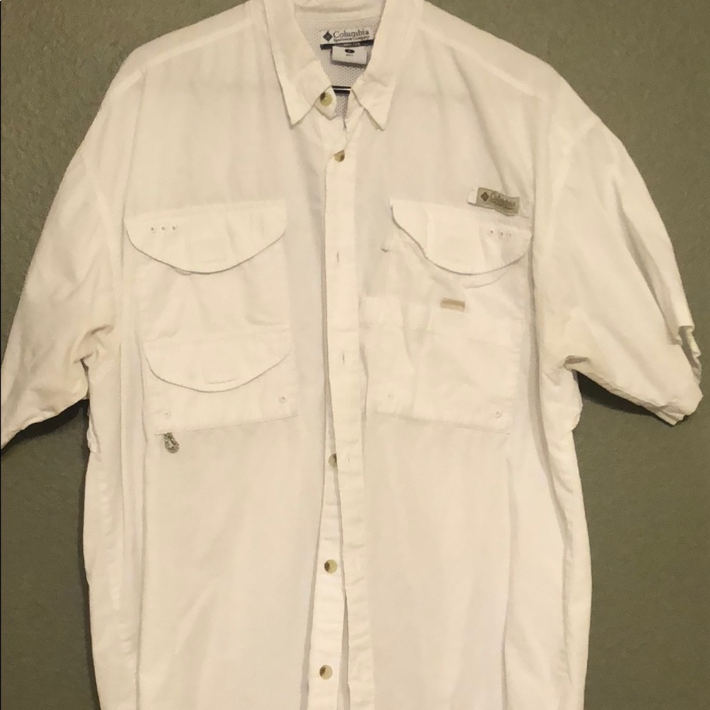 Men’s columbia fishing shirt